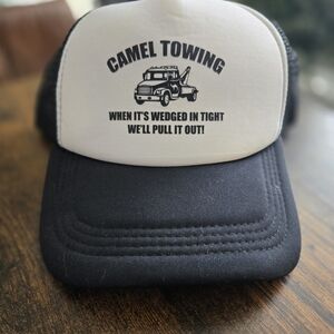 Black and White Trucker Hat